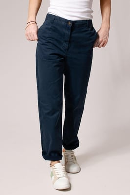 Tapered Ankle Grazer Chino Trousers