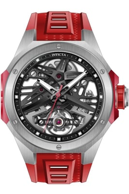 Invicta Celestial 69540 Herenhorloge - Mechanisch Uurwerk - Roestvrij Staal met Zilveren Wijzerplaat - 43 mm