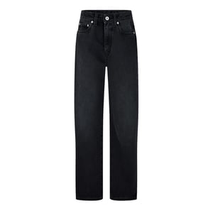 Women's Heron Preston Five Pocket Design Slim Jeans in Black