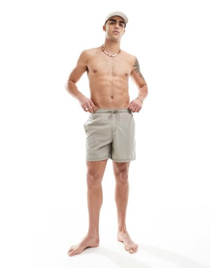 Hollister Y2K badshorts i khaki