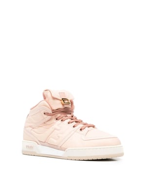 Match Baguette Mid-Top Sneakers