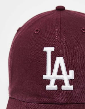 47 Brand Los Angeles Dodgers keps i tvättad bordeaux