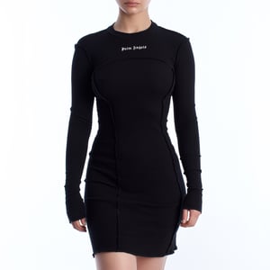 Dames Katoenen Mini Jurk PWDH004F23FAB0011003
