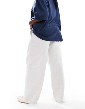ASOS DESIGN Curve rak ben jogger i ismarl