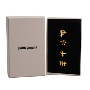 Set van 4 Ringen met Logo Letters PMOC015E23MAT0017676