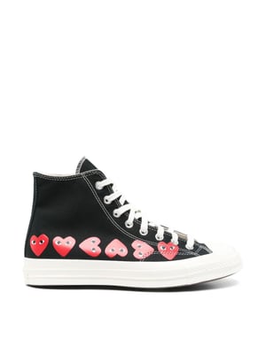 Comme des Garçons PLAY x Converse Chuck 70 Hi Sneakers