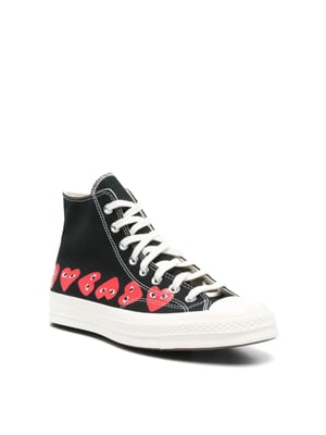 Comme des Garçons PLAY x Converse Chuck 70 Hi Sneakers