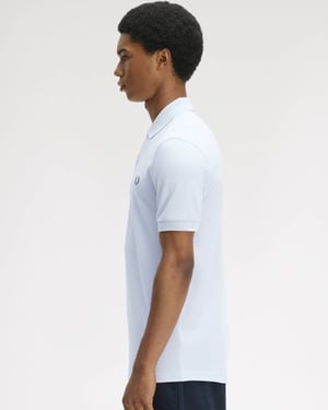 Polo Shirt in Light Blue