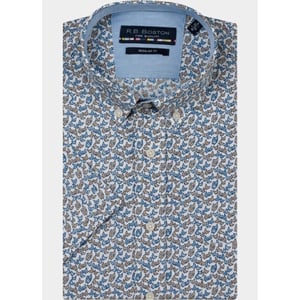 R.B. Boston Overhemd korte mouw heren marshall ss button down 616670/617