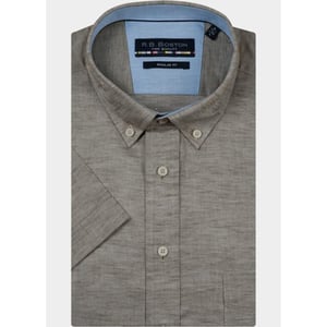 R.B. Boston Overhemd korte mouw heren marshall ss button down 616670/71