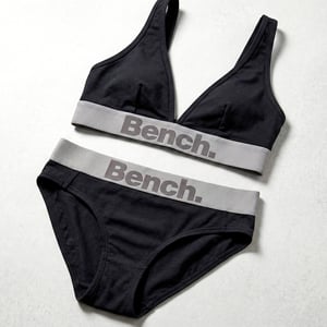 Ladies Cotton Bralette and Brief Set | Soft Stretch Underwear Set