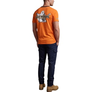 True Religion Mens T Shirts Budda Arch Back Logo Summer Crew Neck Tee
