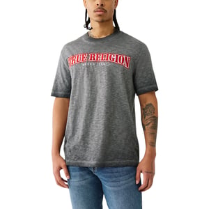 True Religion Mens T Shirts Short Sleeve Casual Summer Crew Neck Tee
