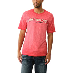 True Religion Mens T Shirts Short Sleeve Casual Summer Crew Neck Tee