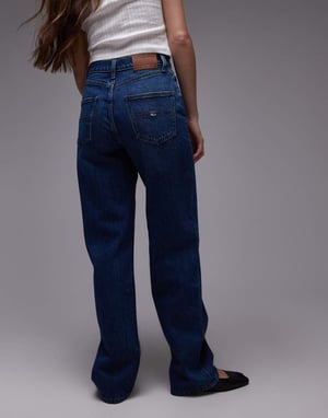 Tommy Jeans Layla slim straight jeans in dark wash