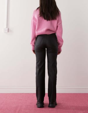 Dr Denim Moxy raka jeans i svart metall