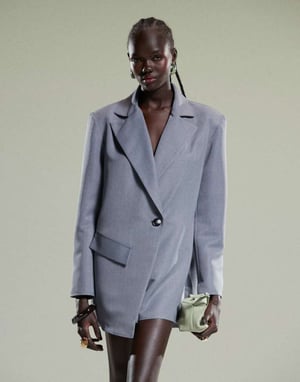 ASOS DESIGN tailored look playsuit