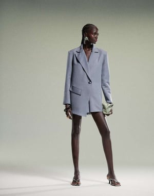 ASOS DESIGN tailored look playsuit