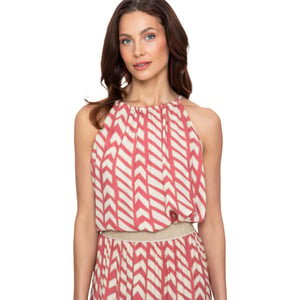 Geisha Blouse coral