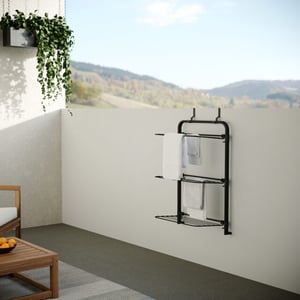 Wasophoogte ® hangend droogrek inklapbaar – 3 lagen – 10 meter – geschikt voor