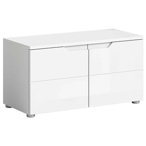 Furnilux Solero bank wit hoogglans mdf tz