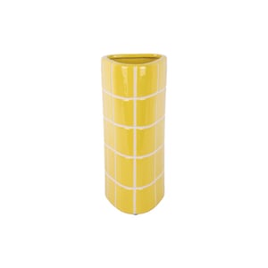 Present Time vaas retro tiles triangular medium - 12,6x11,5x26 cm