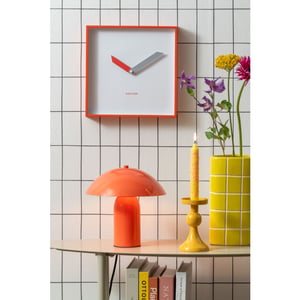 Present Time vaas retro tiles triangular medium - 12,6x11,5x26 cm
