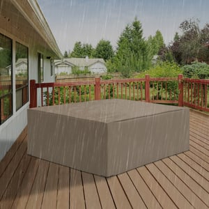 4goodz Hoes voor tuinmeubels winterbestendig waterdicht 275 x 205 x 90 cm