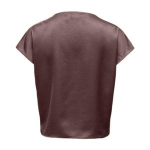 Only Onlfaraya s/l button lace satin top