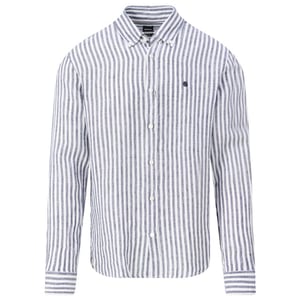 Hugo Boss Casual overhemd donker
