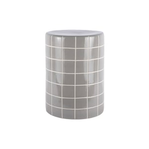 Leitmotiv bijzettafel retro tiles high - 33x33x44 cm