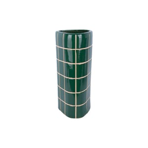 Present Time vaas retro tiles triangular large - 16,5x15x37 cm
