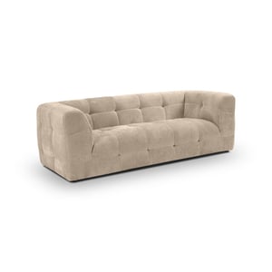 Furnilux Tenso 2.5 zitsbank beige | moderne sofa met duurzaam fsc-hout | easy-care stof