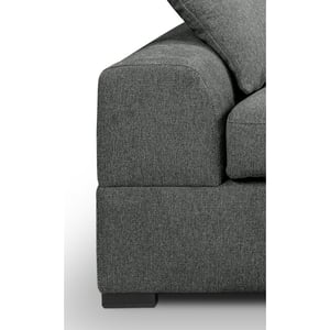 Furnilux Grijze veda 2-zitsbank | moderne stoffen bank | comfortabele zitbank