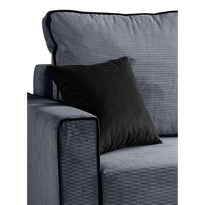Furnilux Marti sofa bed l-shape rechts blauwgrijs | moderne hoekbank slaapbank