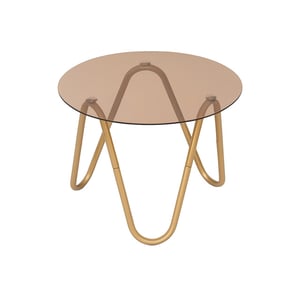 Leitmotiv side table ventana rond - 50x50x35 cm