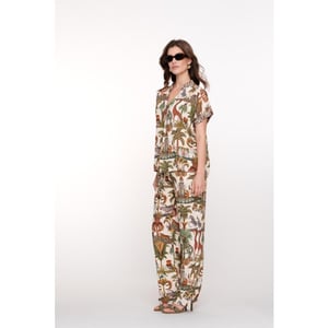 Geisha Pants 51355-70 jungle
