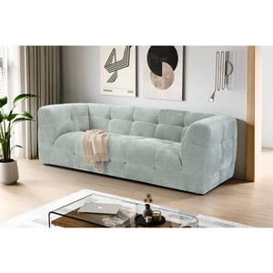 Furnilux Tenso 2.5 zits bank mintblauw | moderne sofa met fsc-hout | stijlvol en duurzaam