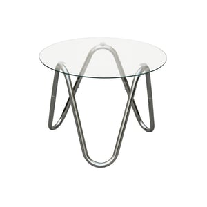 Leitmotiv side table ventana rond - 50x50x35 cm