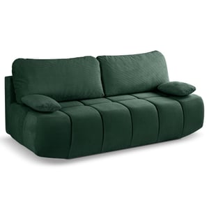 Furnilux Lauder 2-zits sofa bed in smaragdgroen corduroy | duurzaam & comfortabel