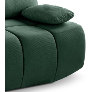 Furnilux Lauder 2-zits sofa bed in smaragdgroen corduroy | duurzaam & comfortabel