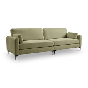 Furnilux Groene venti 4-zits bank | moderne sofa met metalen poten