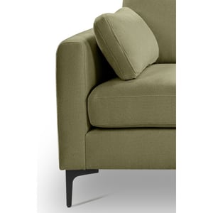 Furnilux Groene venti 4-zits bank | moderne sofa met metalen poten