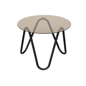 Leitmotiv side table ventana rond - 50x50x35 cm