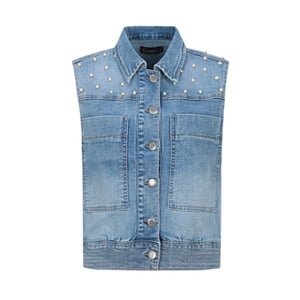 G-Maxx Gilet ferelith denim light blue