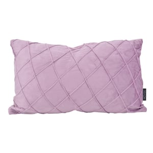 NOVÉE Velvet cross lila kussenhoes | 30x50 cm | velvet/polyester