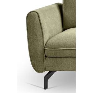 Furnilux Toronto l-shape bank rechts groen moderne groene loungesofa