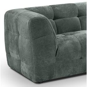 Furnilux Tenso 2.5-zits bank in petrol moderne woonbank met fsc-hout