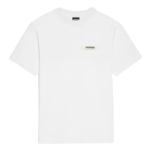 Jacquemus Gros grain Logo-Patch T-shirt
