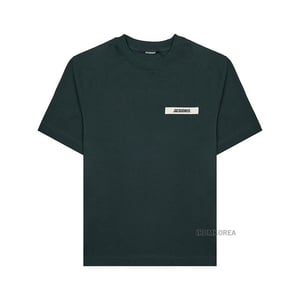 Jacquemus Gros grain Logo-Patch T-shirt